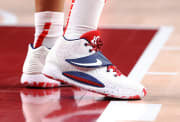 Image of basketball shoes.