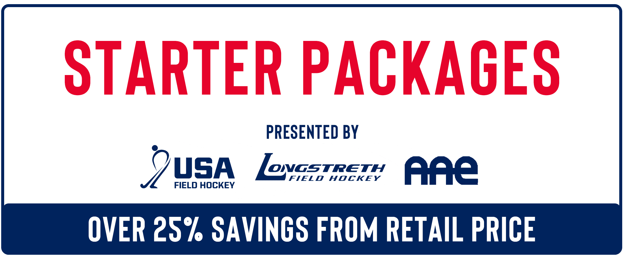 Usa Field Hockey Starter Packages