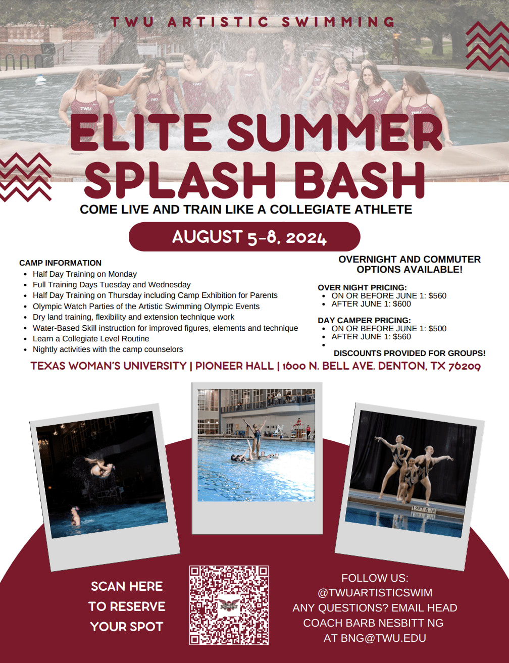 USA Artistic Swimming Calendar USA Artistic Swimming Calendar