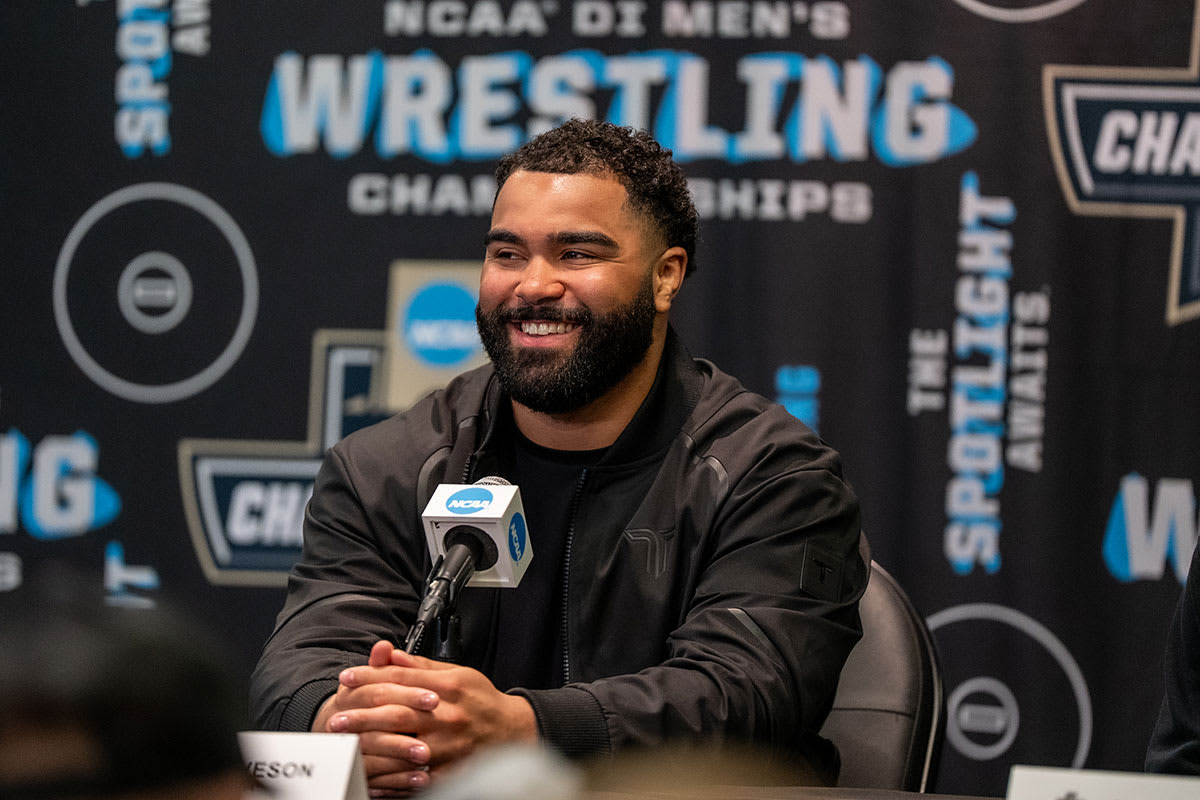 Gable Steveson has one more show planned for NCAA wrestling fans in Philadelphia