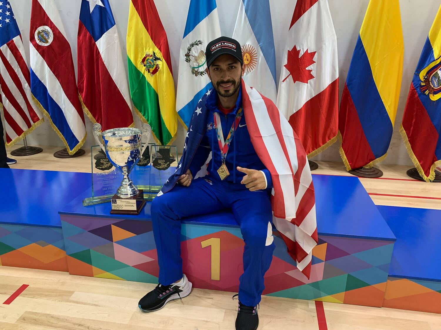 Men's Singles World Champion, Alex Landa