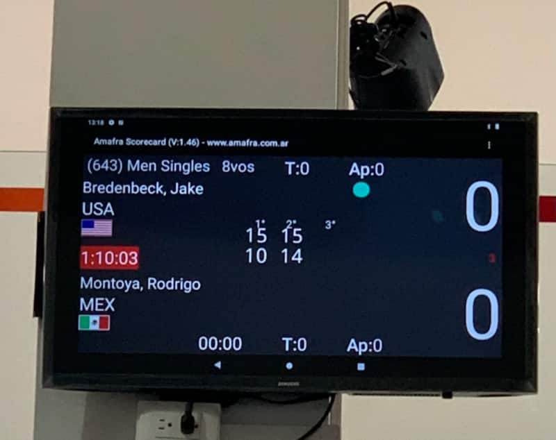 Jake Bredenbeck defeats Rodrigo Montoya in two straight games.
