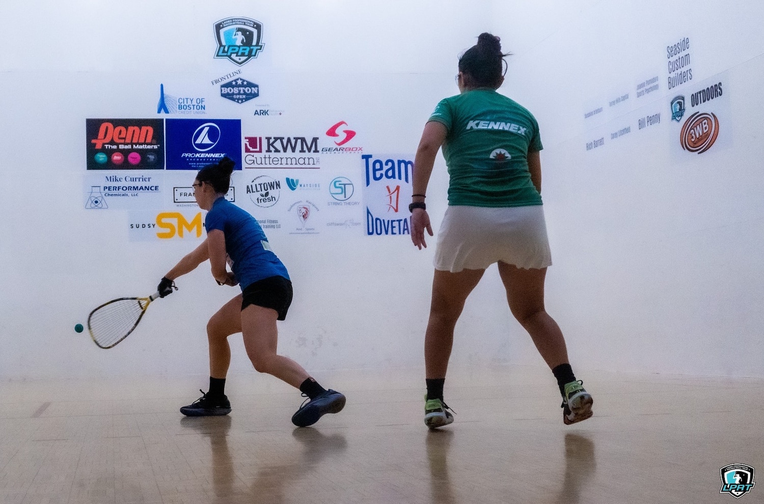 Women's Pro Singles final in Boston featuring Montse Mejia vs. Angelica Barrios