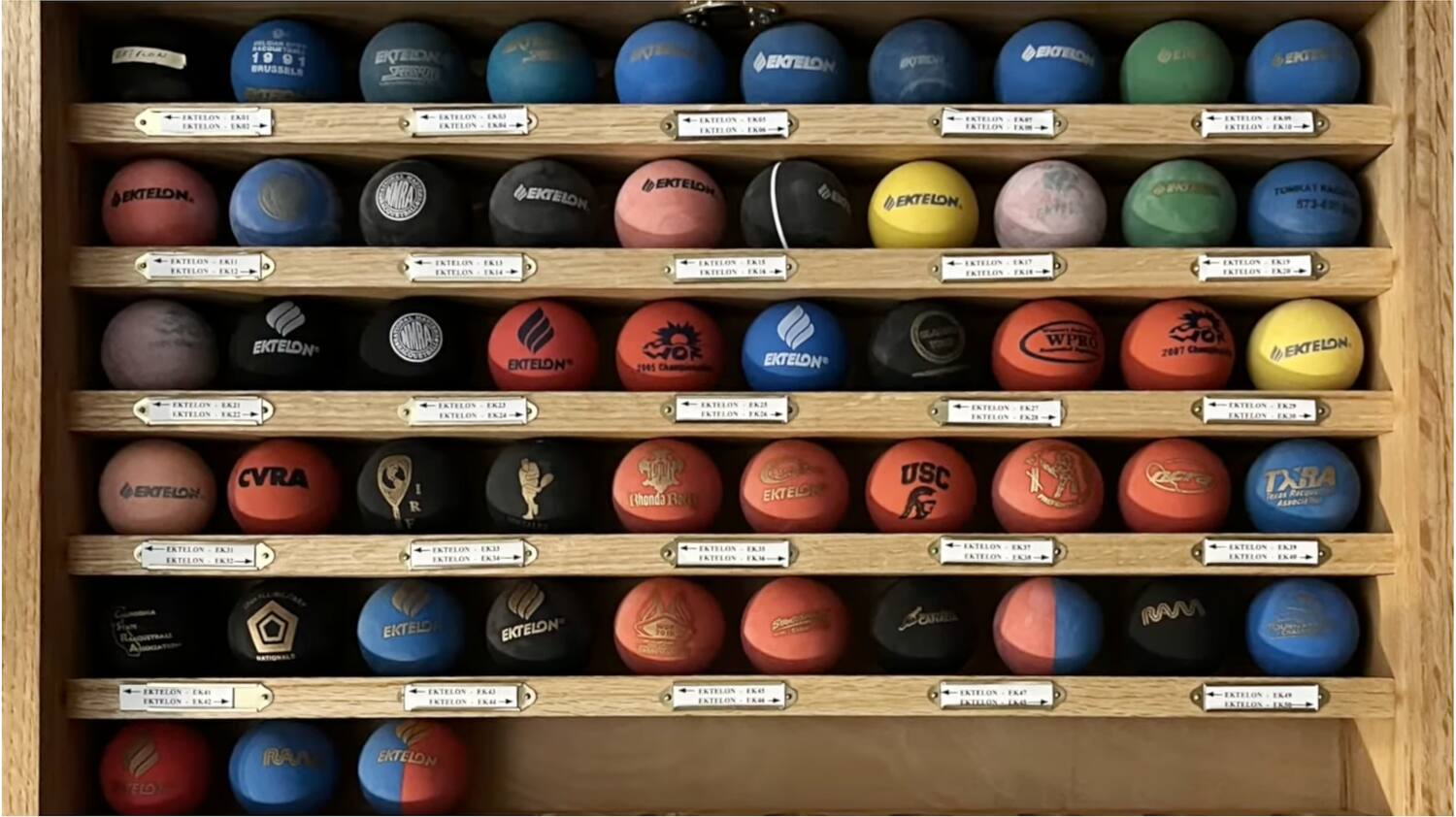 Antique Racquetball Collection