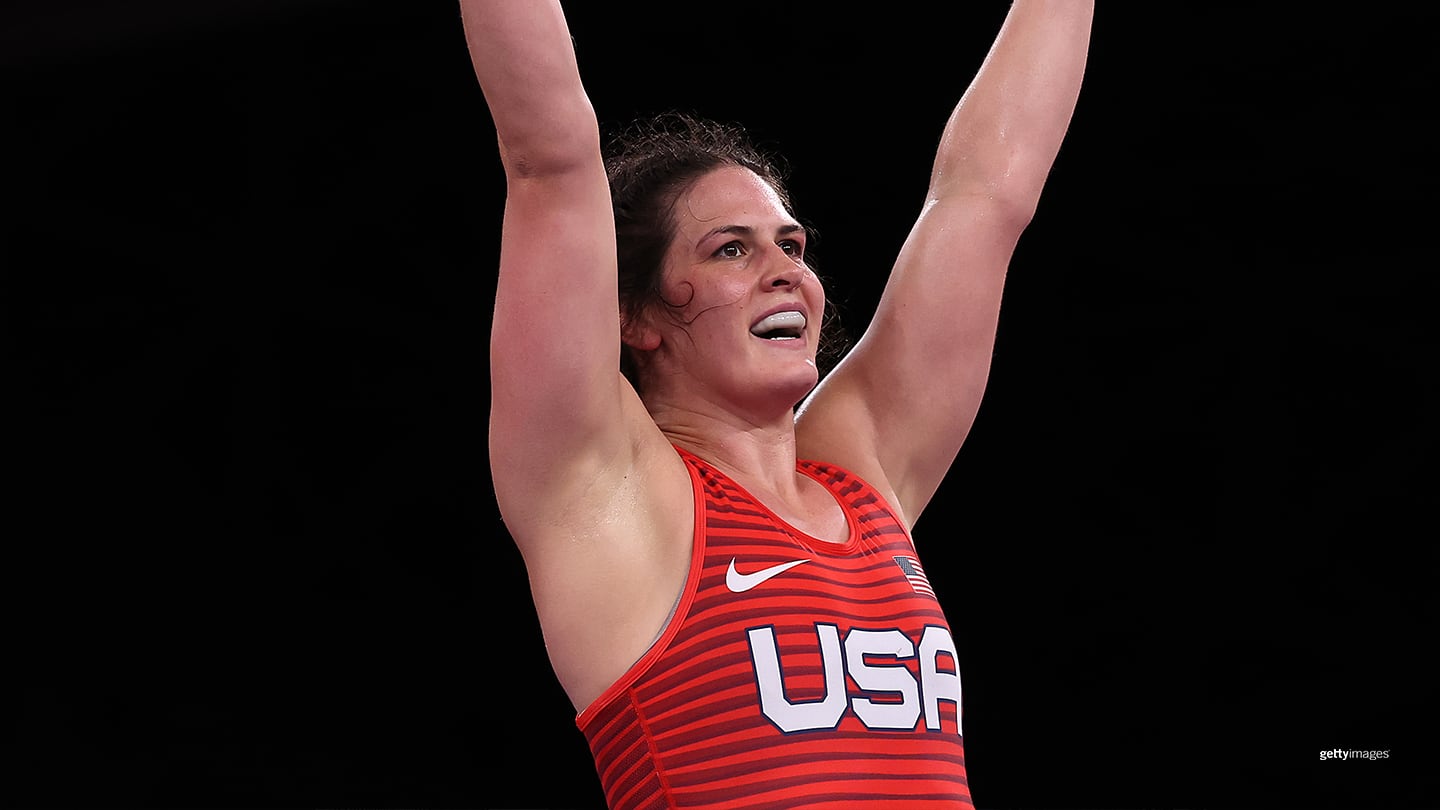 Team USA  Wrestler Adeline Gray Comes Up Short In 76 Kg. Final