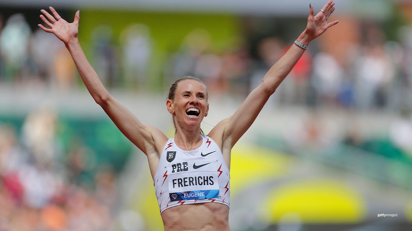 Courtney Frerichs takes silver in steeplechase at Tokyo Olympics