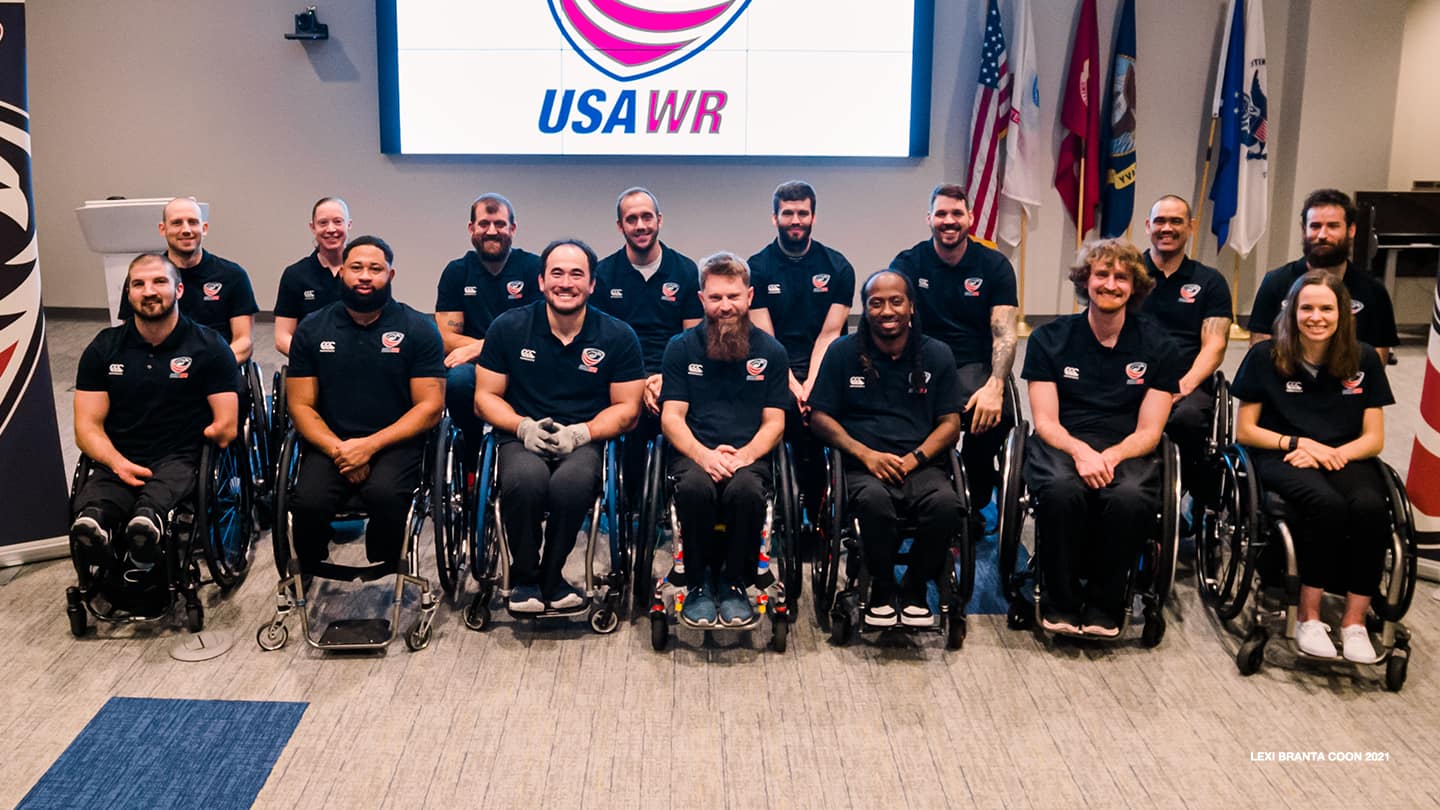 Team USA  In Male Dominated Wheelchair Rugby, Sarah Adam And Liz