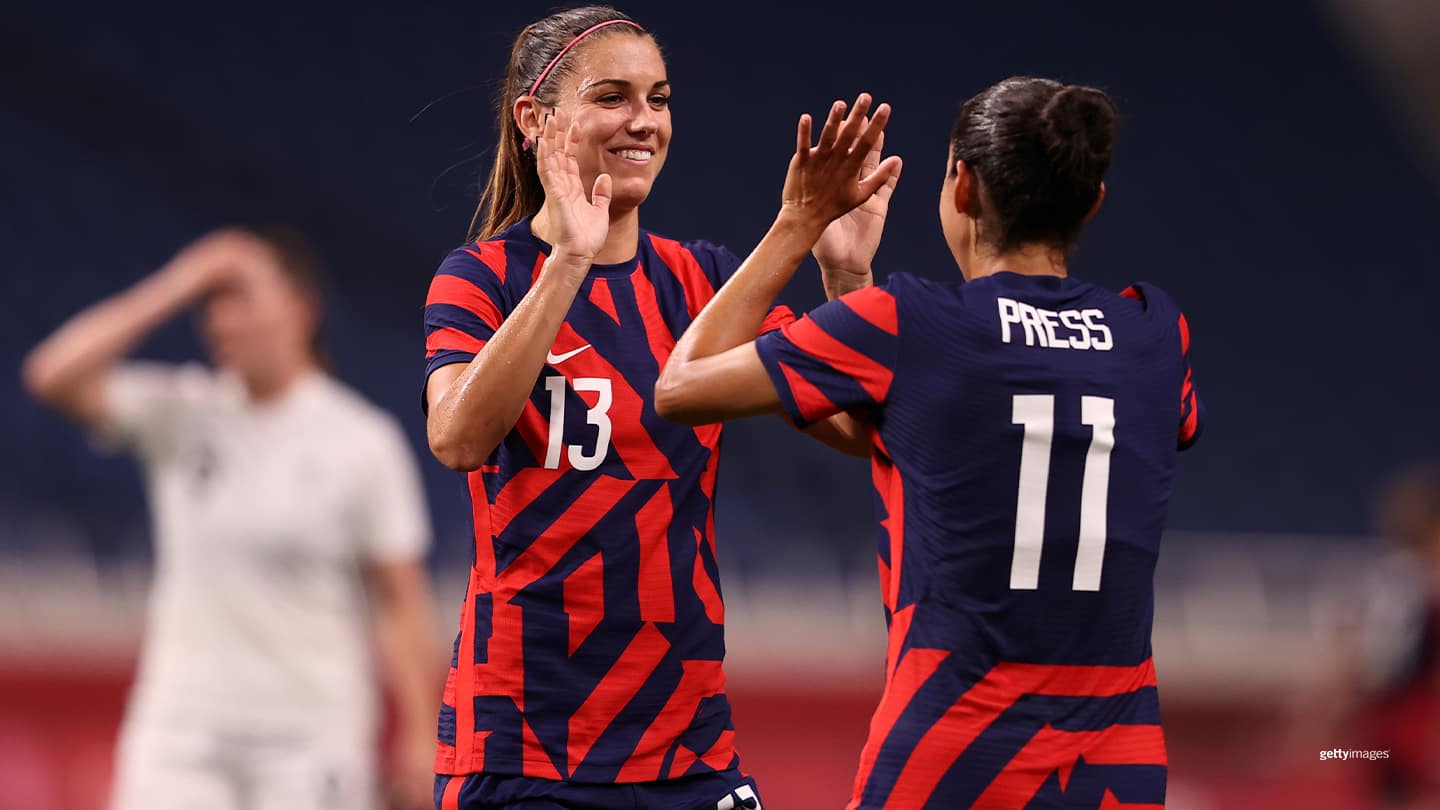 Team USA  USWNT Puts Sweden Loss Behind Them, Trounces New