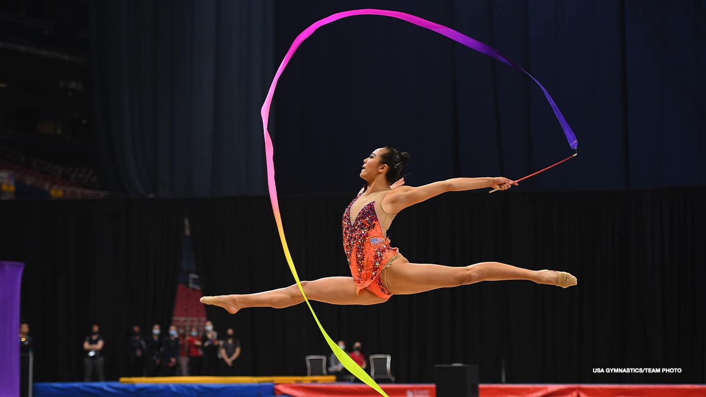 Team USA  Zeng And Griskenas Earn Rhythmic Spots For Tokyo, While Ahsinger  Qualifies In Trampoline