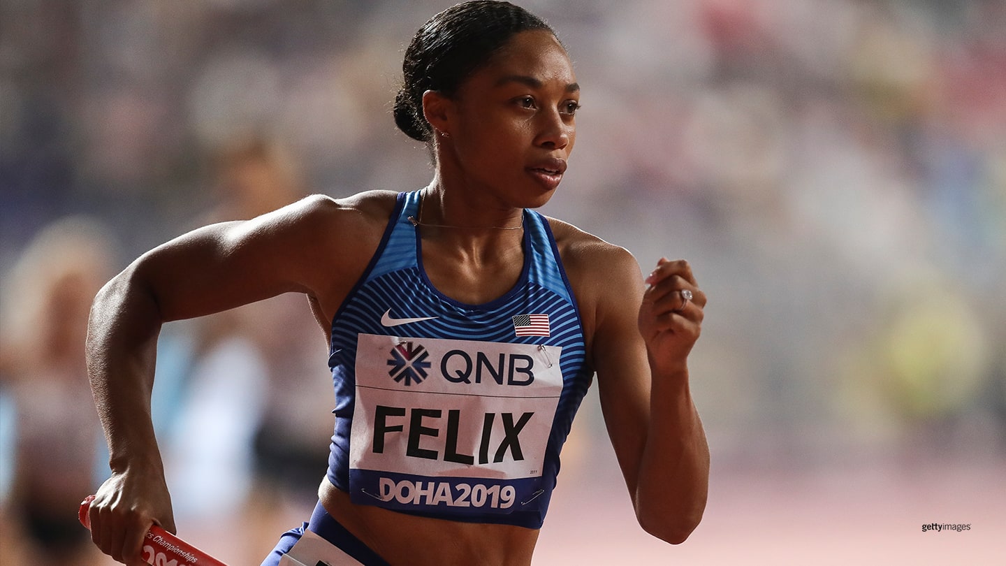 Allyson Felix Becomes The Most Decorated U.S. Track Athlete Ever