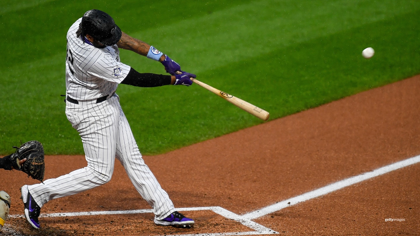 Colorado Rockies' Matt Kemp heads to home plate to score on a