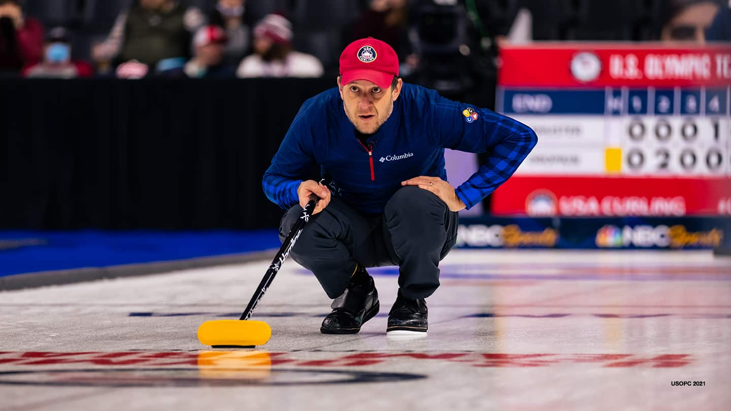 Team USA curler Matt Hamilton gives his sport a fresh look with