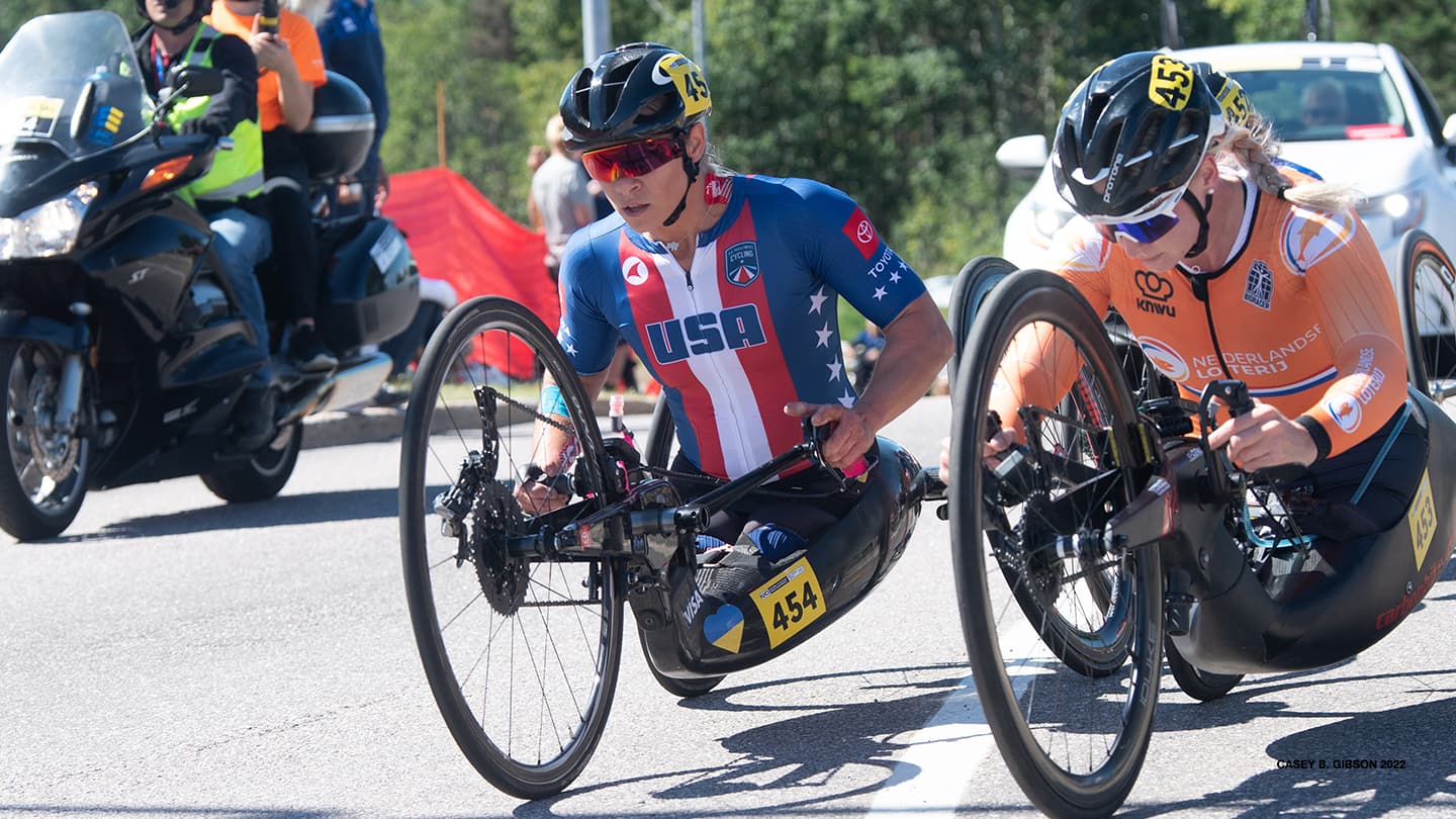 Rainbow jersey double completes the UCI Para-Cycling Road World  Championships