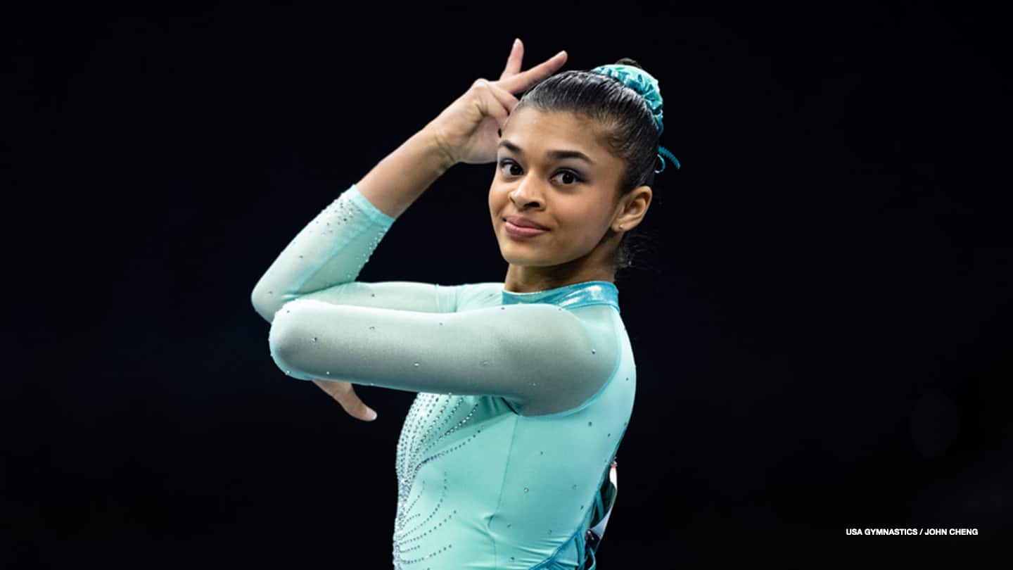 Team USA | Juniors Dulcy Caylor, Tiana Sumanasekera Represent A Talented  Next Generation Of U.S. Gymnasts