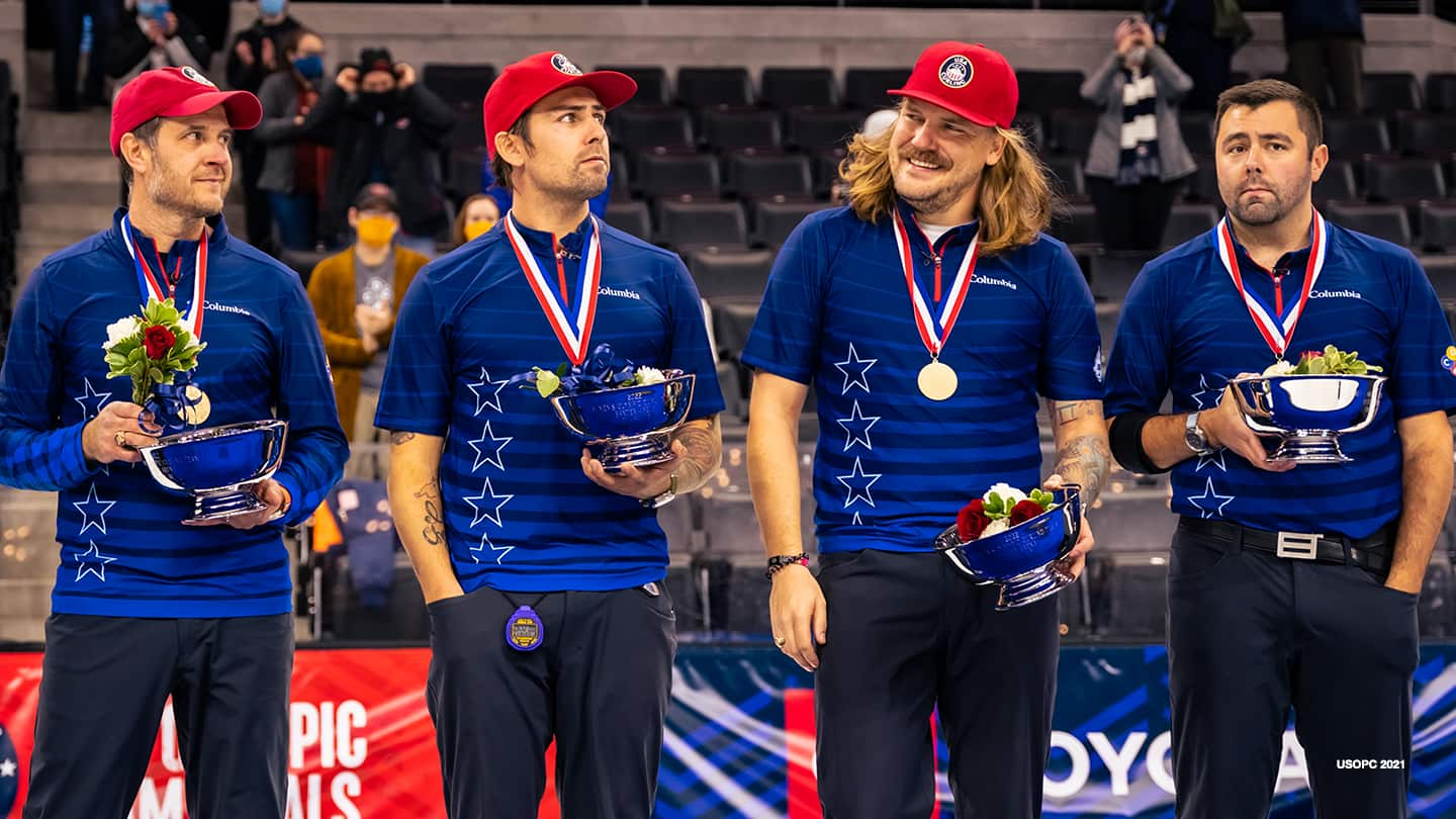 Matt Hamilton helps US men's curling team earn huge win at Beijing Games