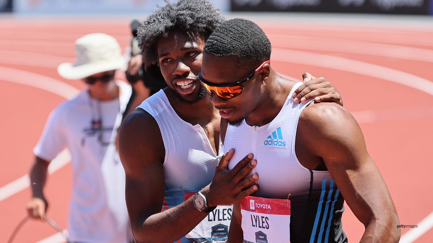 World track and field championships 2022: Knighton and Lyles set