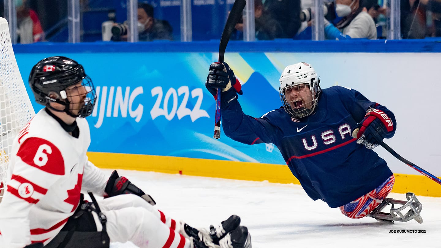 Team USA  U.S. Dominates Canada For Fourth Consecutive Paralympic Sled  Hockey Gold Medal