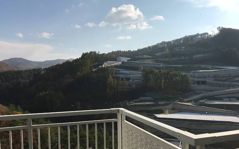 PyeongChang 2018 Bobsled Venue