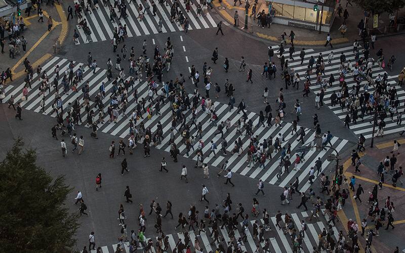 Shibuya crossing