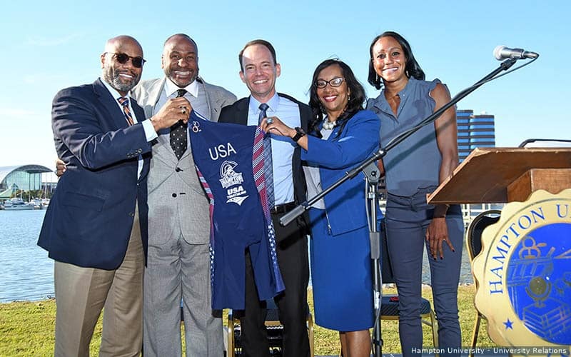 Hampton University Press Conference Photo