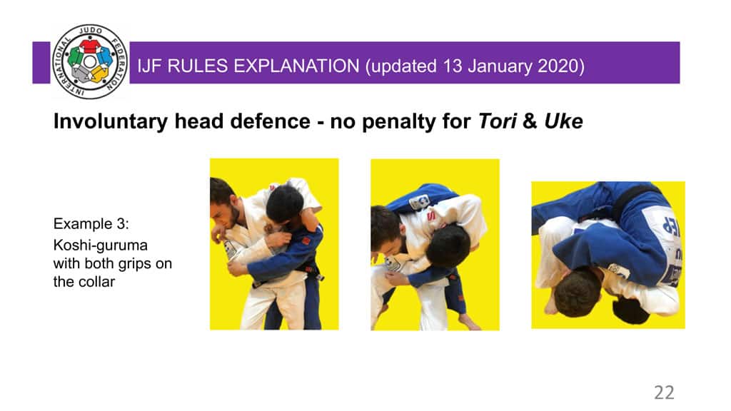 Explanatory Guide of the judo slide 22
