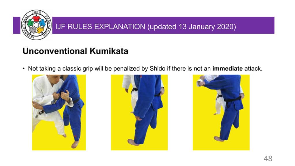 Explanatory Guide of the judo slide 48