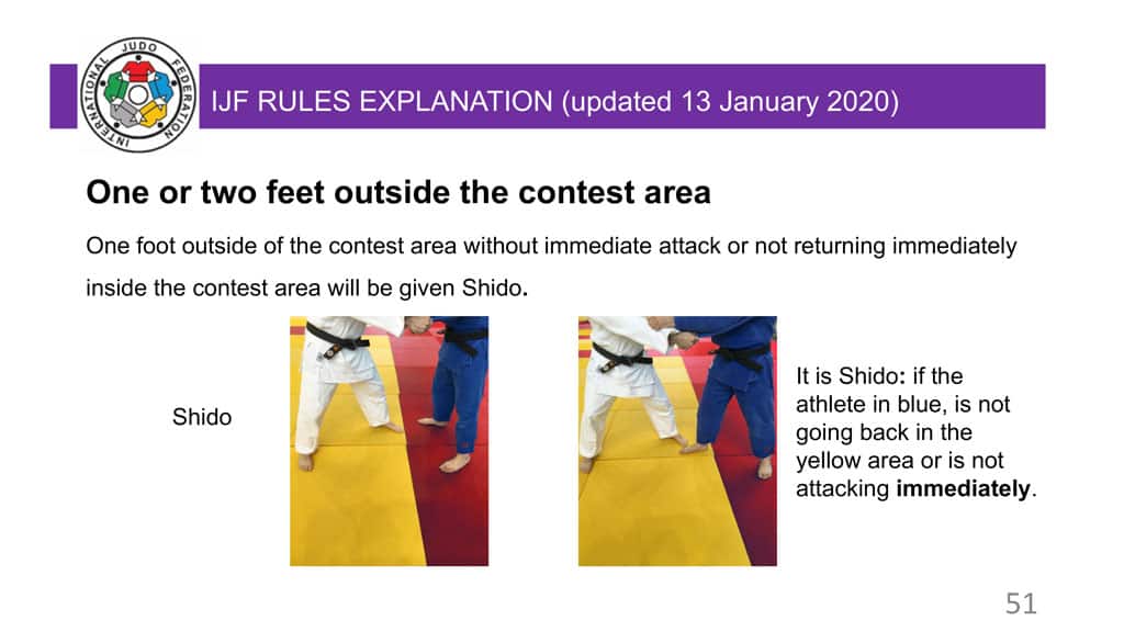 Explanatory Guide of the judo slide 51