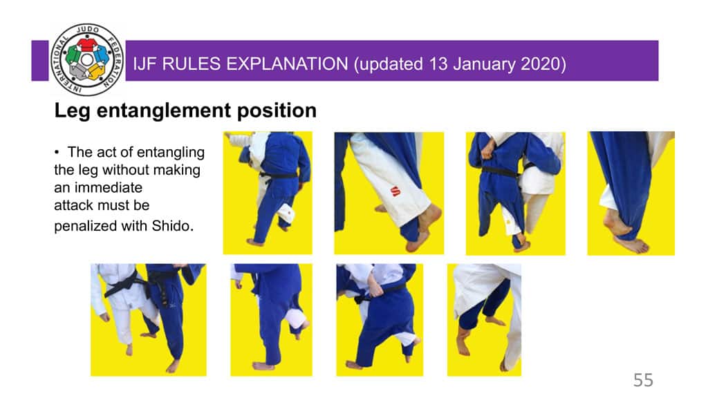 Explanatory Guide of the judo slide 55