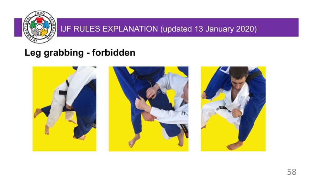 Explanatory Guide of the judo slide 58
