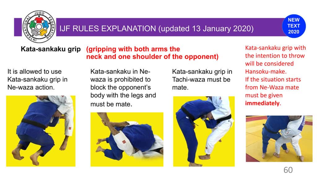 Explanatory Guide of the judo slide 60