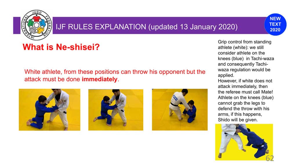 Explanatory Guide of the judo slide 61