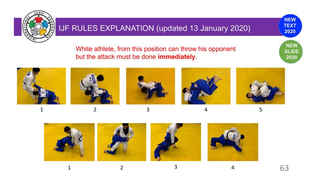 Explanatory Guide of the judo slide 62