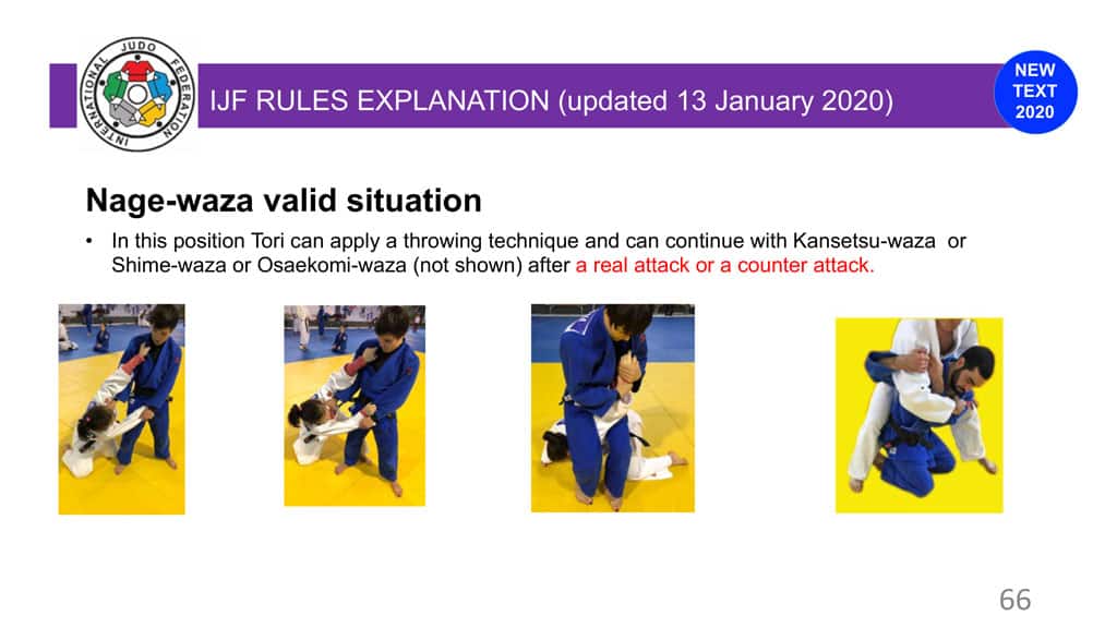 Explanatory Guide of the judo slide 66