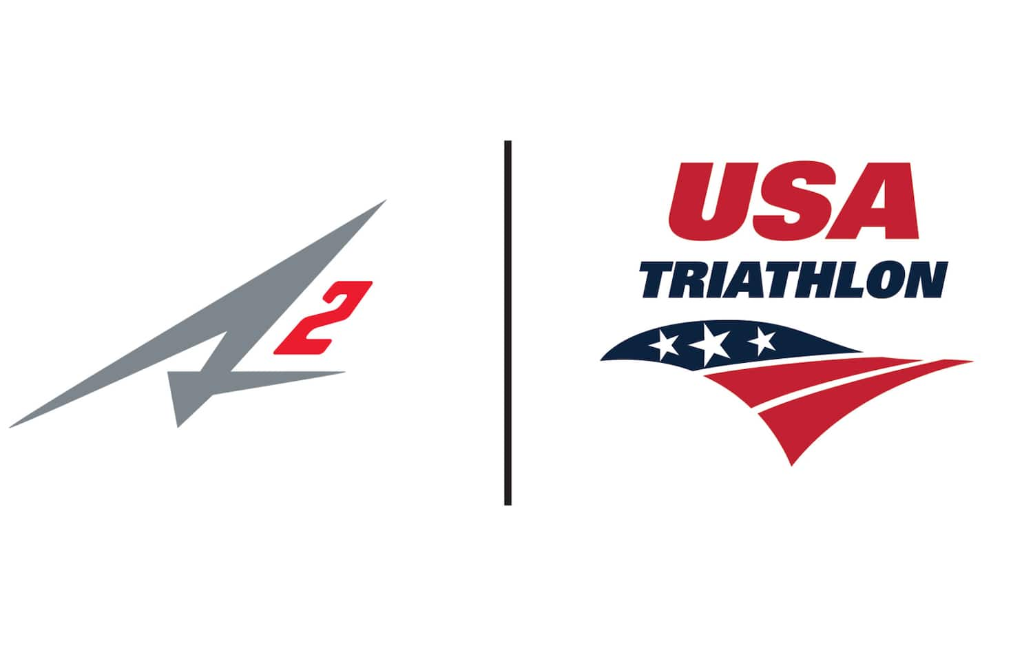 A2 Bikes and USA Triathlon lockup logo