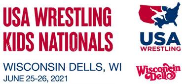 2021 USA Wrestling Kids Nationals logo