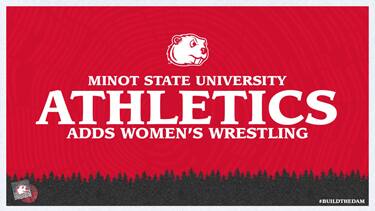 Graphic for Minot State women's wrestling