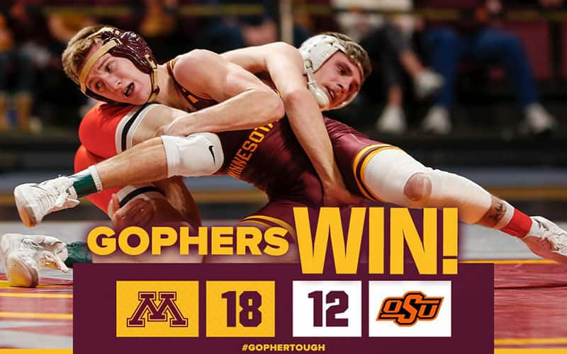 Graphic Minnesota 18 Oklahoma State 12