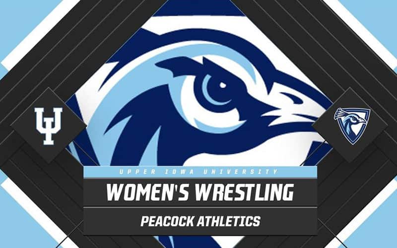 Upper Iowa women's wrestling graphic