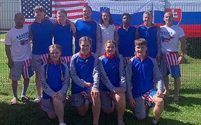 Ohio and Missouri teams in Slovenia