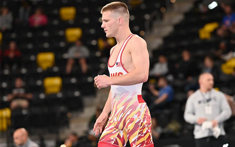 Jason Nolf (USA) competition portrait.