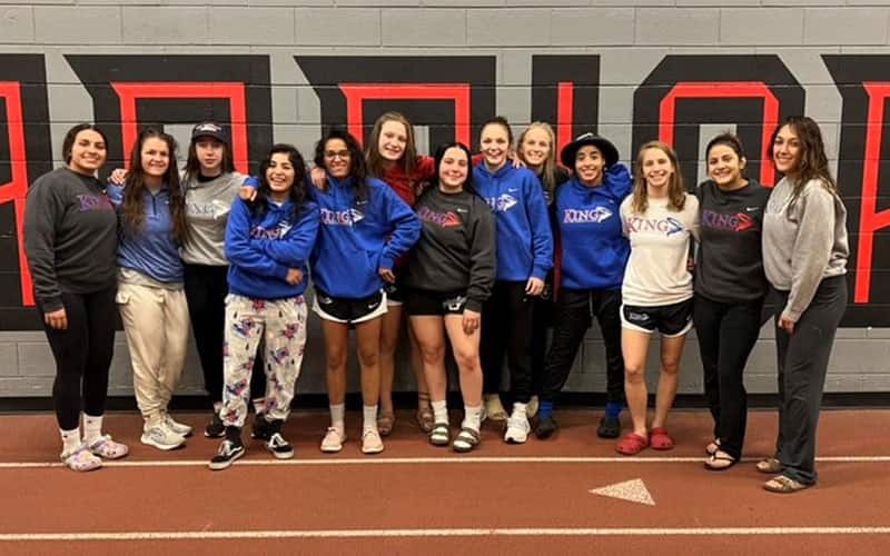 King University women's team at ESU Open
