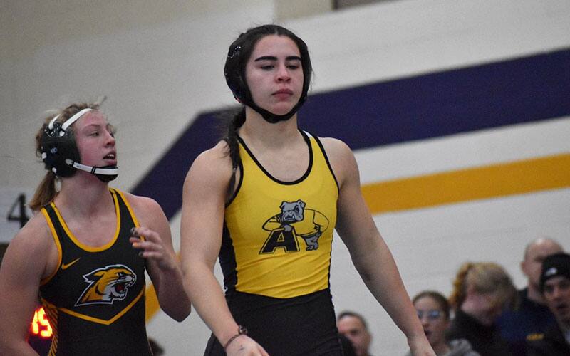 Clarissa Agostini of Adrian College, competition portrait