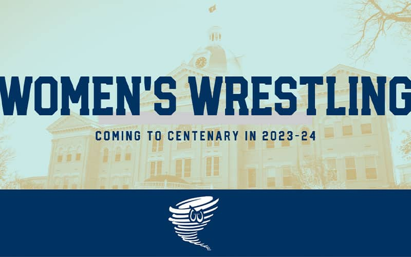 Graphic for Centenary Women's Wrestling