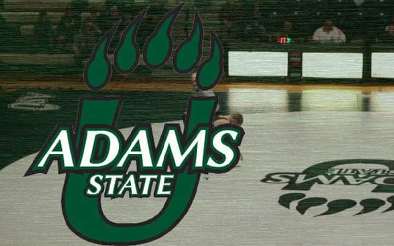 Adams State women's wrestling logo