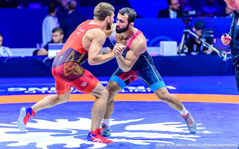 Burhan Akburak (Turkey) at 2022 World Championships