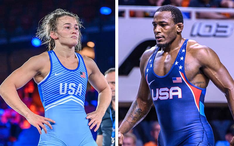 Competition portraits of Forrest Molinari and J'den Cox