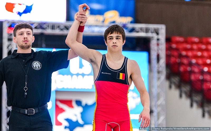 Luke Lilledahl pictured at the 2022 U.S. Open in Las Vegas. Photo by Tony Rotundo.