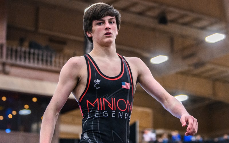 Jax Forrest at 2022 U.S. Open. Photo by Tony Rotundo, WrestlersAreWarriors.com.