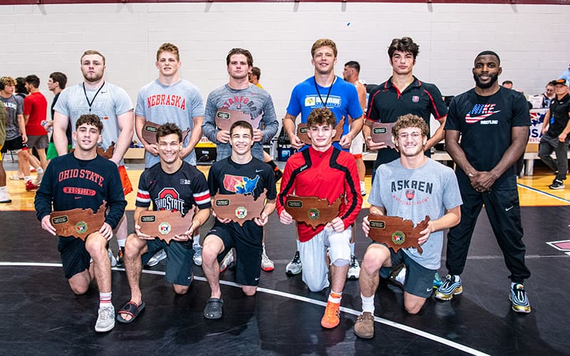 2023 U20 U.S. Men's Freestyle World Team. Photo by Sam Janicki.