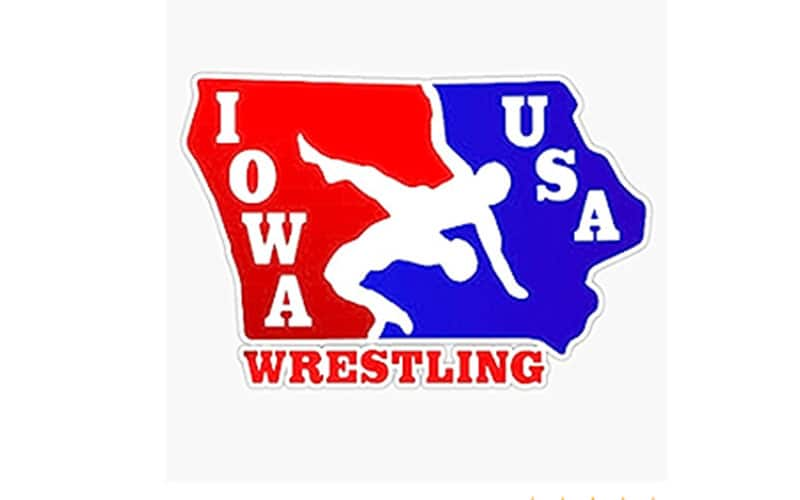 Iowa USA Wrestling logo